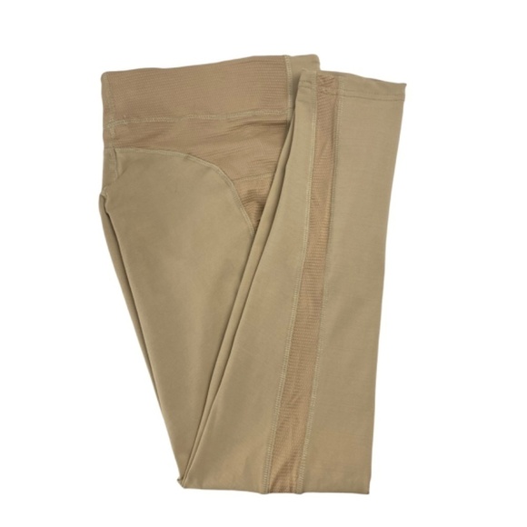 TuffRider Ladies Ventilated Schooling Tights in Beige Size S - Picture 4 of 10